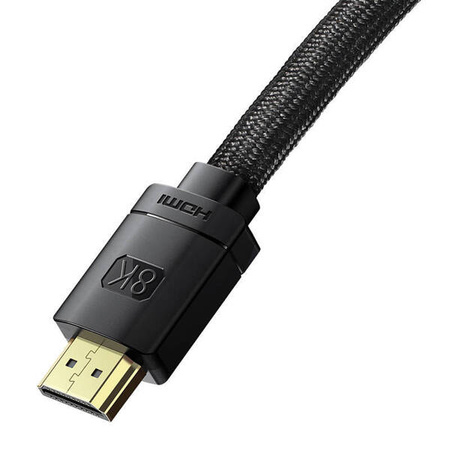 Baseus High Definition HDMI to HDMI Cable 0.5m, 8K (Black)