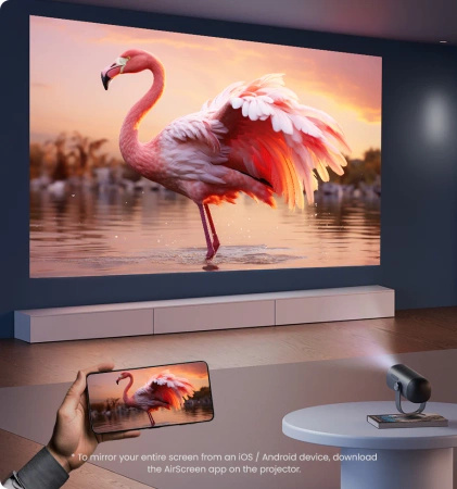 Dangbei Freedo | Przenośny inteligentny projektor z PowerBankiem