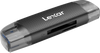 Czytnik kart z podwójnym gniazdem USB-A/C (LRW310X) Obsługuje karty microSD i SD (USB 3.1)