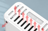 LDNIO SN5309 - power strip with organizer, 5x AC, 3x USB
