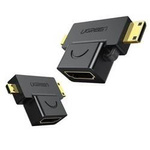 UGREEN 20144 mini/micro HDMI to HDMI adapter (black)
