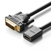 DVI to HDMI adapter UGREEN 20118, 15cm (black)