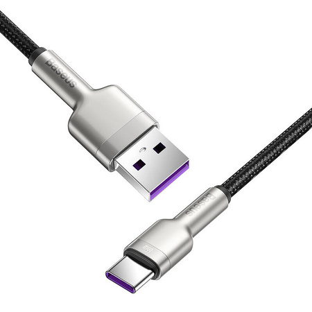 Baseus Cafule | Kabel USB do USB-C | 66W | 0.25m | Czarny