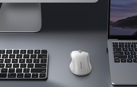 UGREEN MU101 2.4G Wireless Mouse (White)