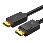 DisplayPort to DisplayPort cable UGREEN DP102, 4K, 3D, 1m (black)