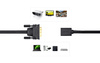 DVI to HDMI adapter UGREEN 20118, 15cm (black)