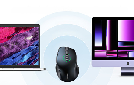 UGREEN MU101 | Wireless mouse | 2.4G+BT | Blue