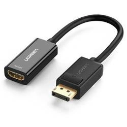 Adapter, DisplayPort (male) - HDMI (female) cable UGREEN MM137, 4K (black)