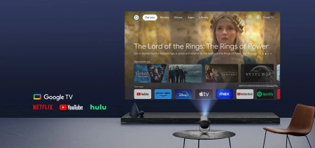 Dangbei Freedo | Przenośny inteligentny projektor z PowerBankiem