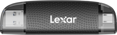 Czytnik idealny do kart Lexar Silver Plus i innych topowych modeli | Złącze USB-C oraz USB-A | Slot microSD oraz SD