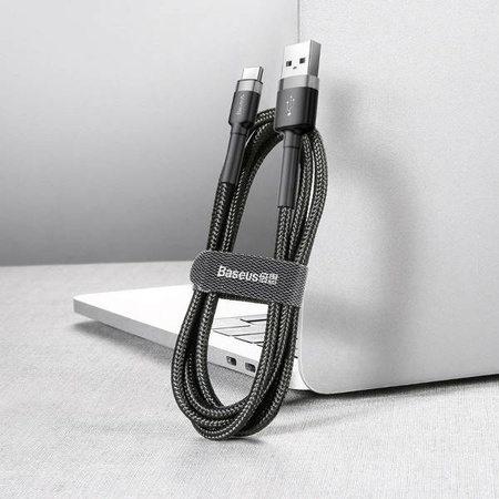 Baseus Cafule 2A 3m USB to USB-C cable (gray-black)