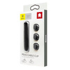 Baseus Peas cable organizer, magnetic (black)