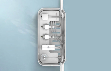 LDNIO SN5309 - power strip with organizer, 5x AC, 3x USB