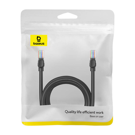 Baseus Ethernet CAT5 network cable, 5m (black)