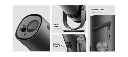 Dangbei Freedo | Przenośny inteligentny projektor z PowerBankiem