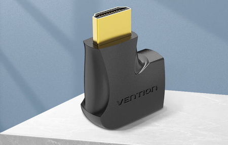 Adapter kątowy HDMI Vention AIOB0-2, 4K 60Hz (czarny) 2 szt.