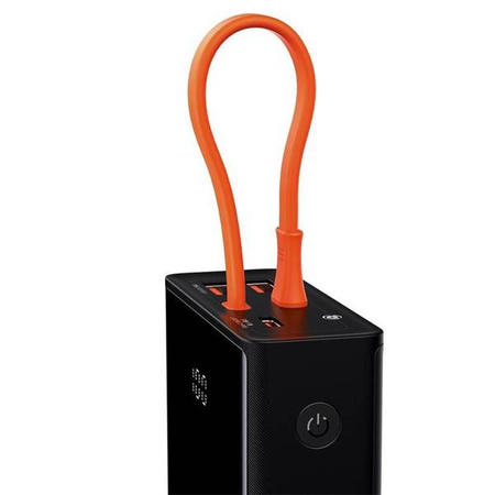 Powerbank Baseus Elf 20000mAh, PD, 2xUSB, USB-C + kabel USB-C 65W (czarny)