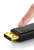 DisplayPort to DisplayPort cable UGREEN DP102, 4K, 3D, 1m (black)