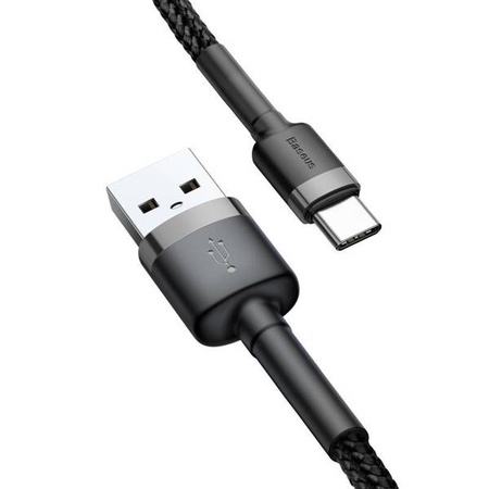 Baseus Cafule 2A 3m USB to USB-C cable (gray-black)