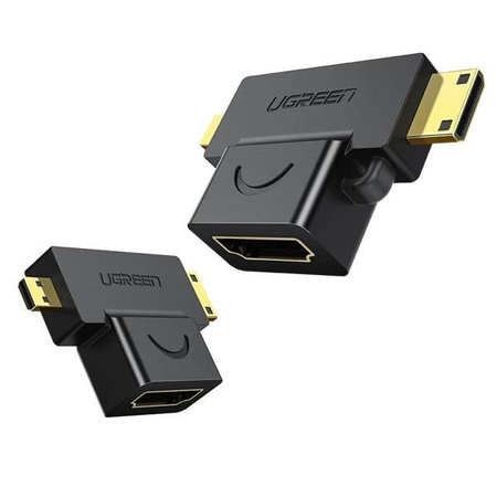 UGREEN 20144 mini/micro HDMI to HDMI adapter (black)