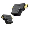 UGREEN 20144 mini/micro HDMI to HDMI adapter (black)