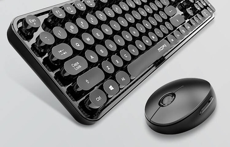 MOFII Sweet 2.4G wireless keyboard + mouse set (black)