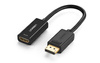 Adapter, DisplayPort (male) - HDMI (female) cable UGREEN MM137, 4K (black)